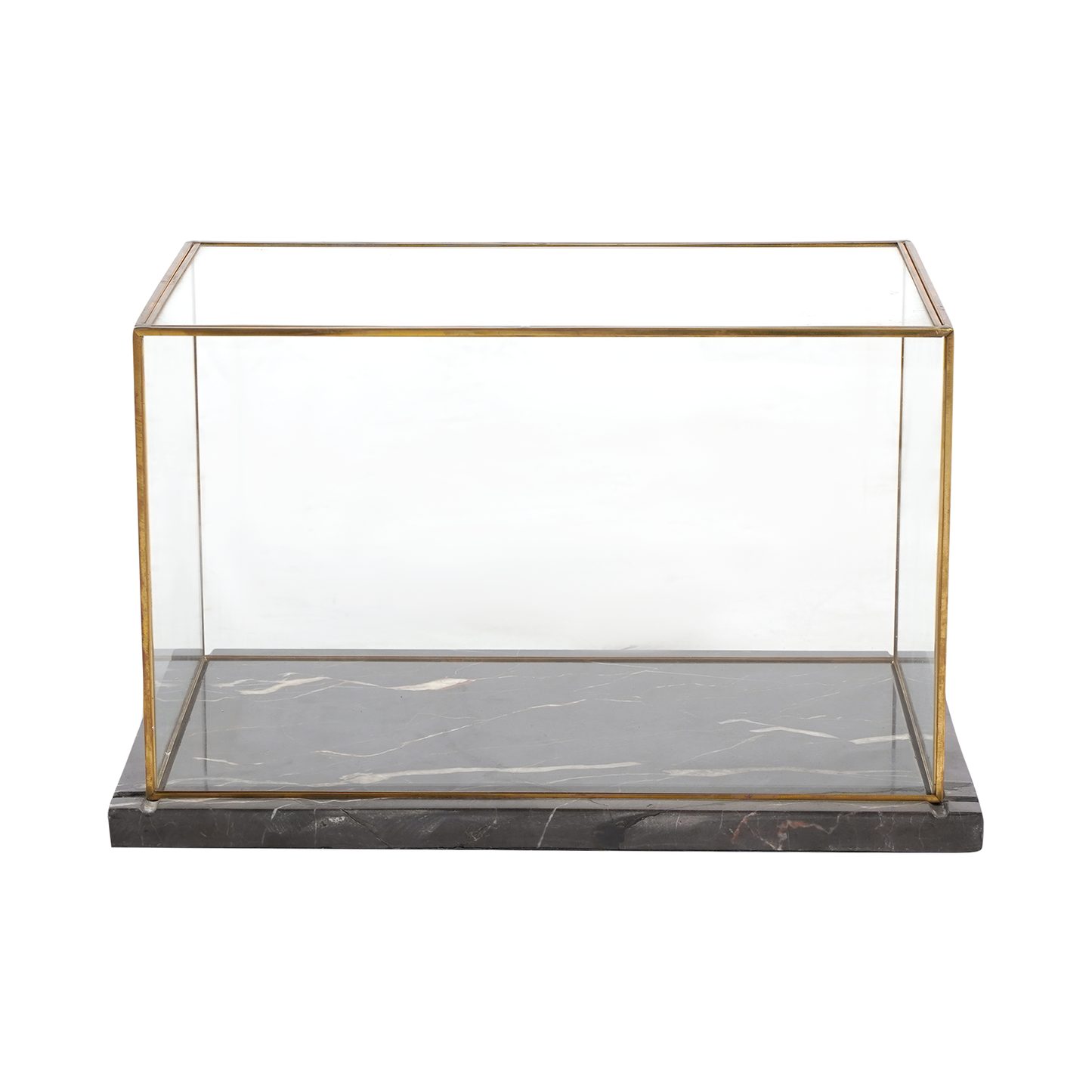 Coffee Color Glass Box L