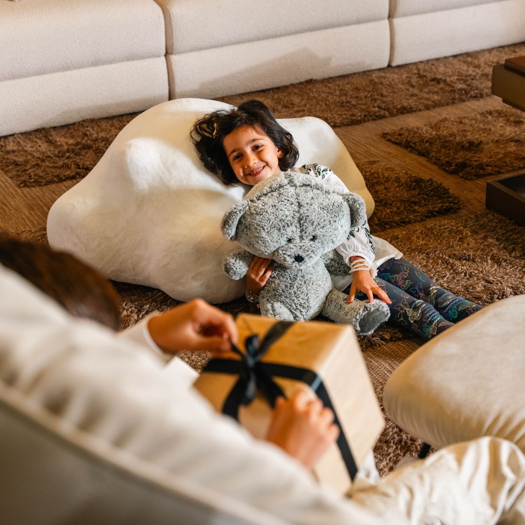 Resting Bear Ottoman
