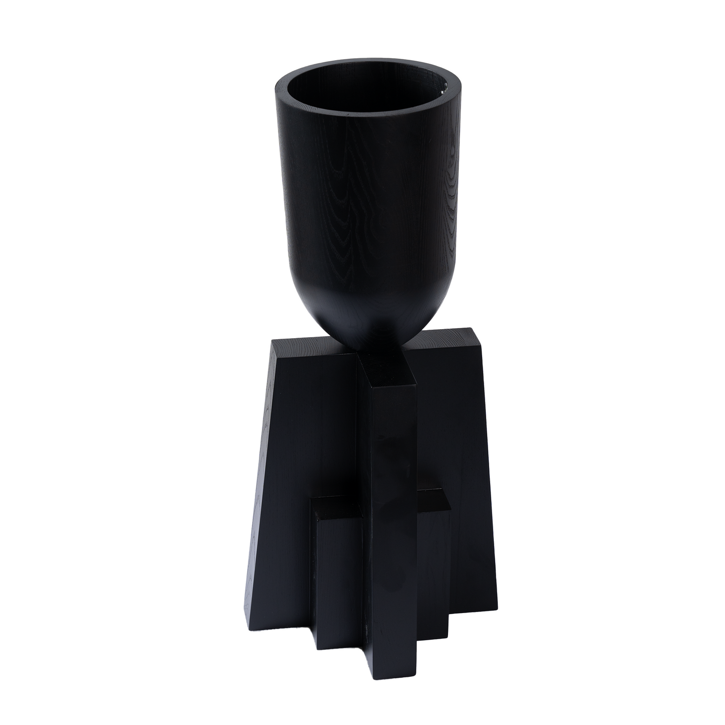 Silhouette Wooden Vase L