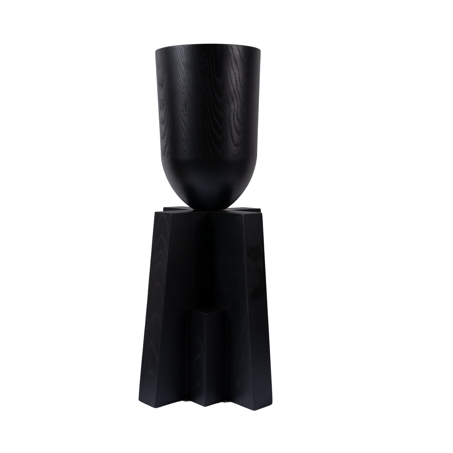 Silhouette Wooden Vase L