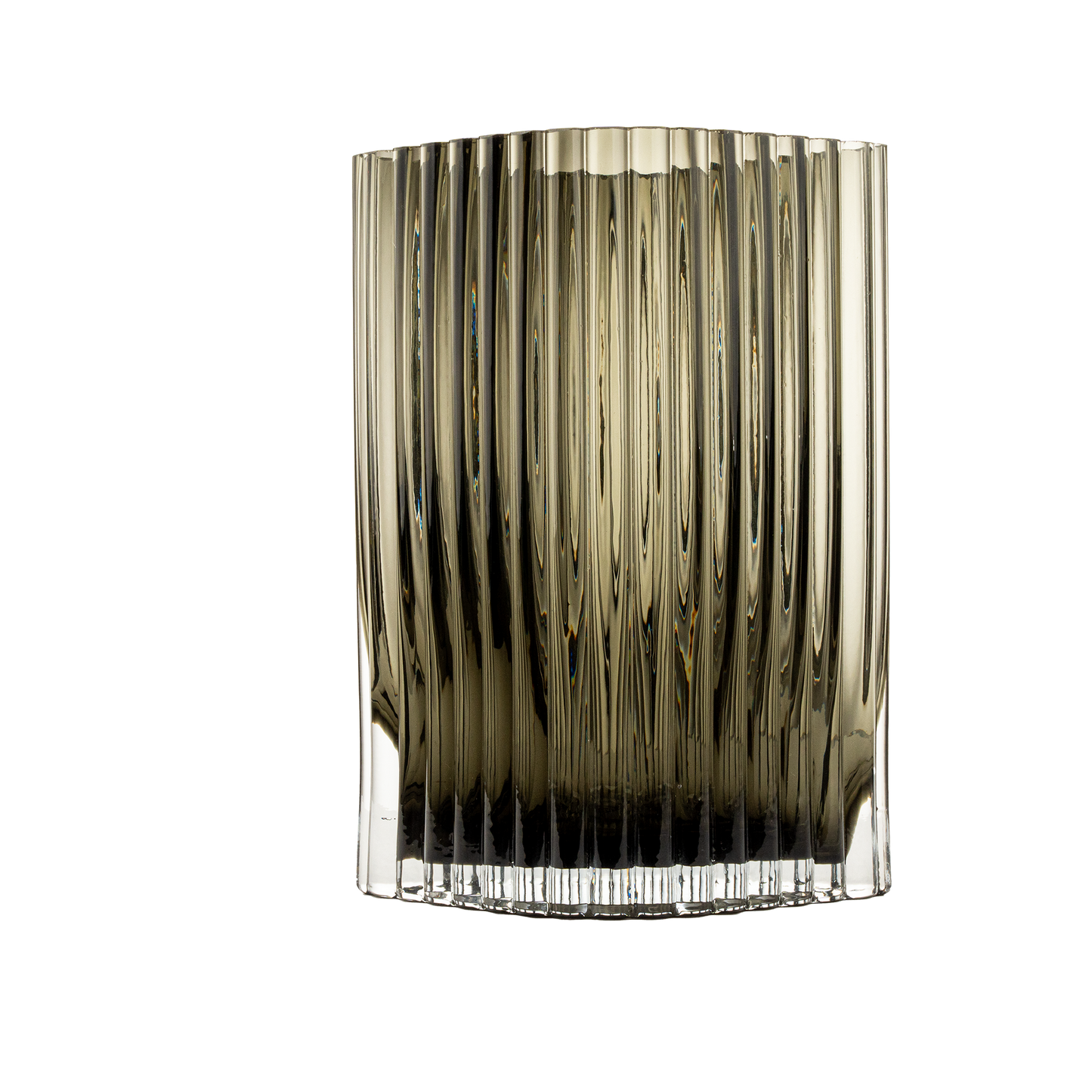 Smoky Gray Vase Sml