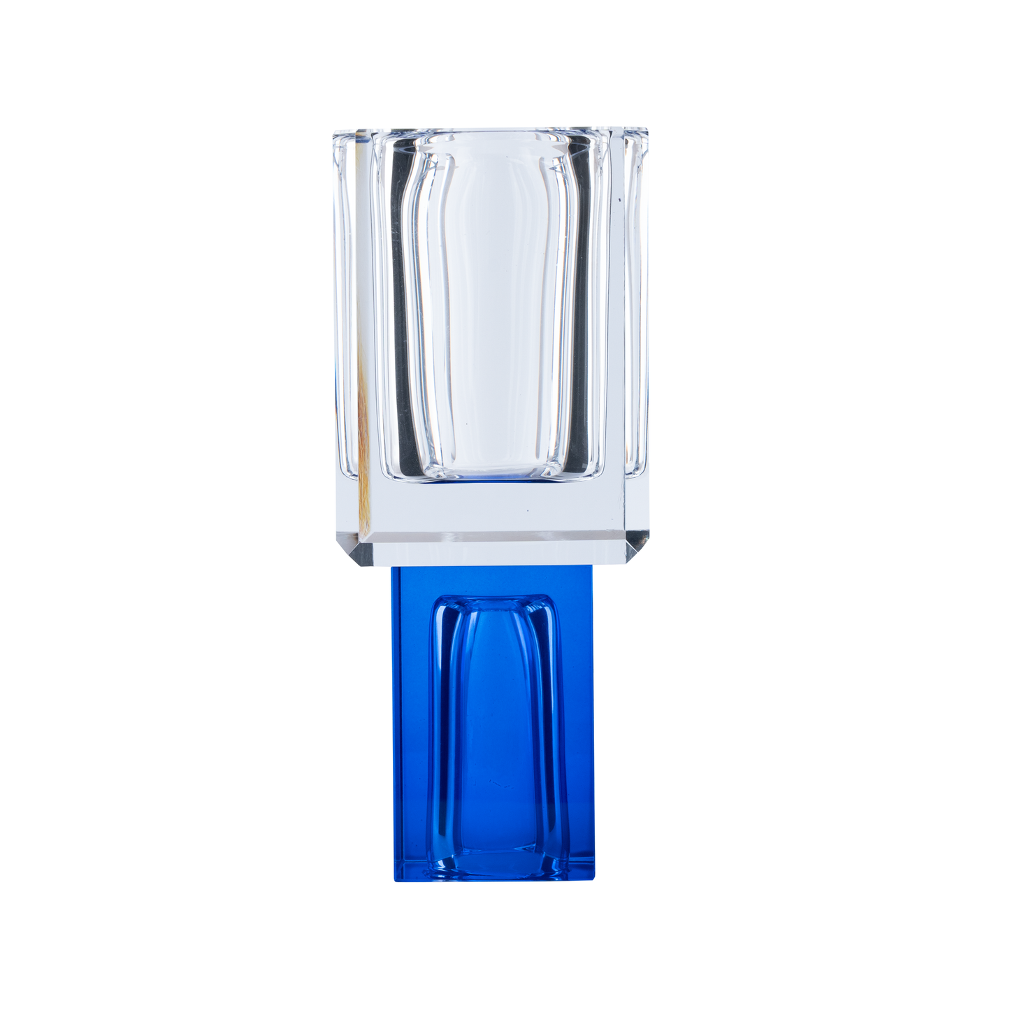 Block Glass Vase