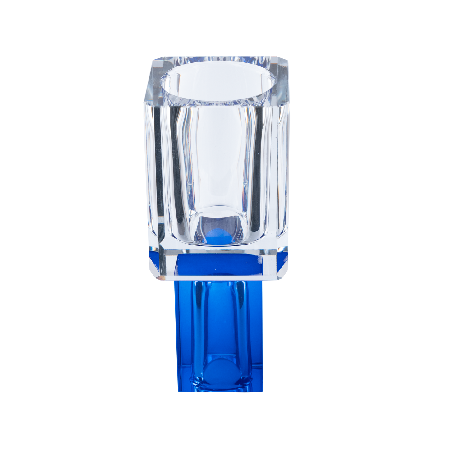 Block Glass Vase