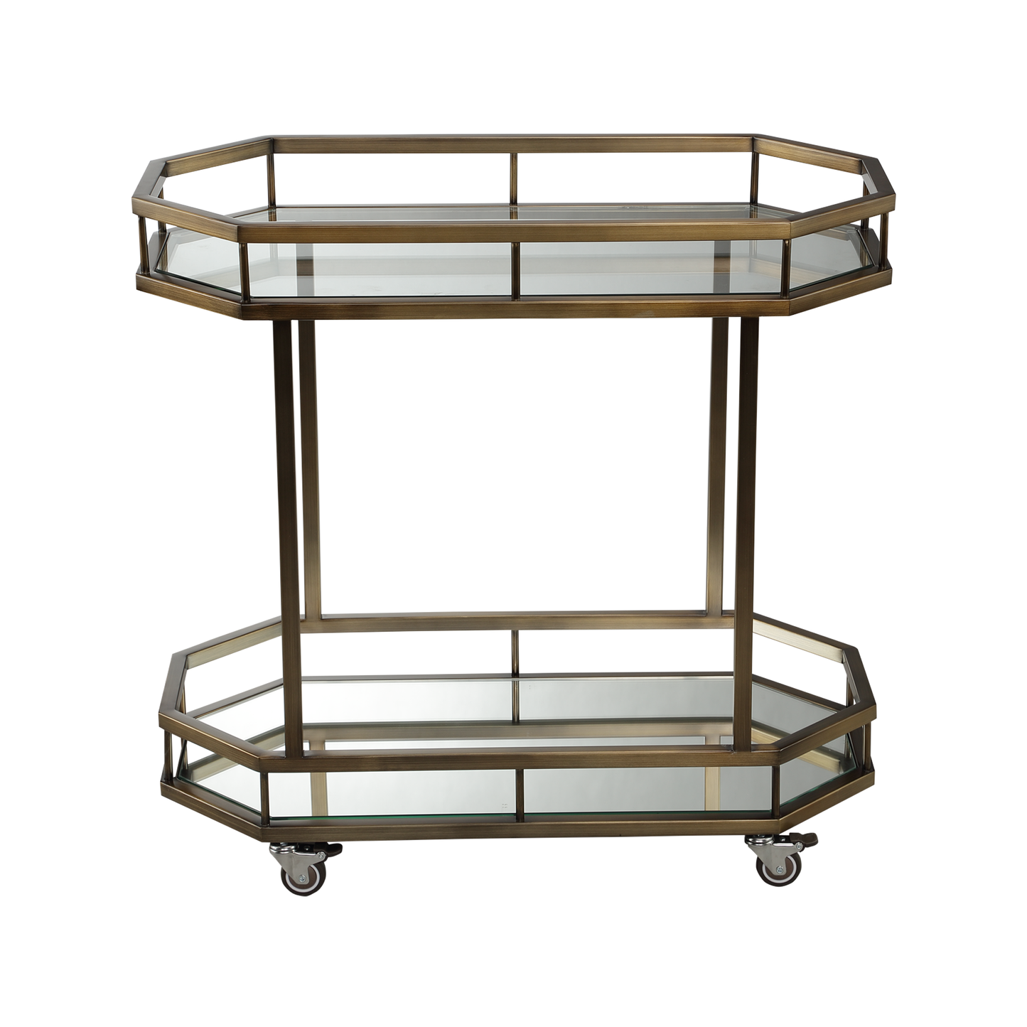 Hexagon Bar Cart