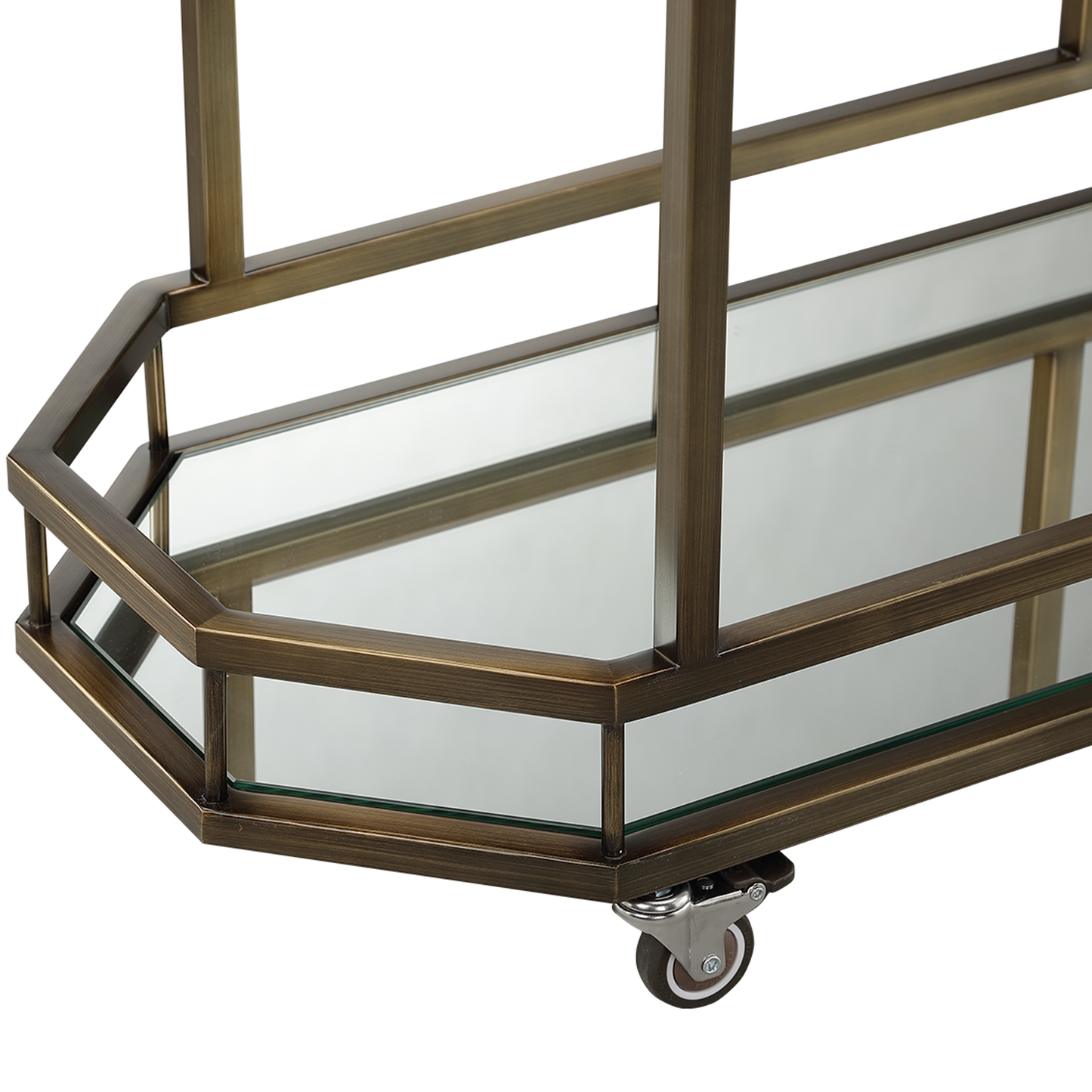 Hexagon Bar Cart