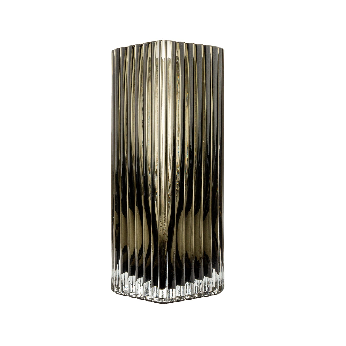Smoky Gray Vase Lrg