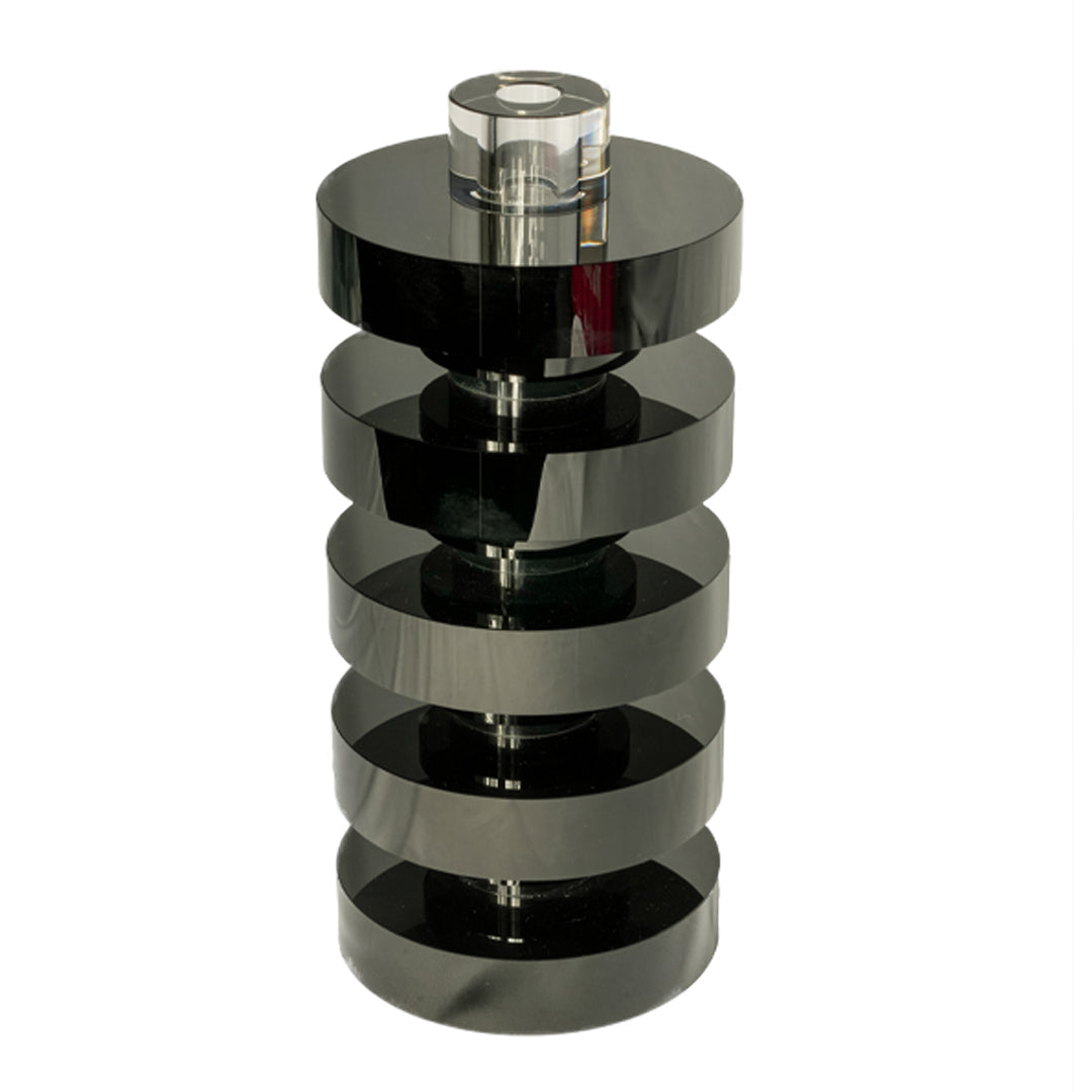Crystal Candlestick Blck L