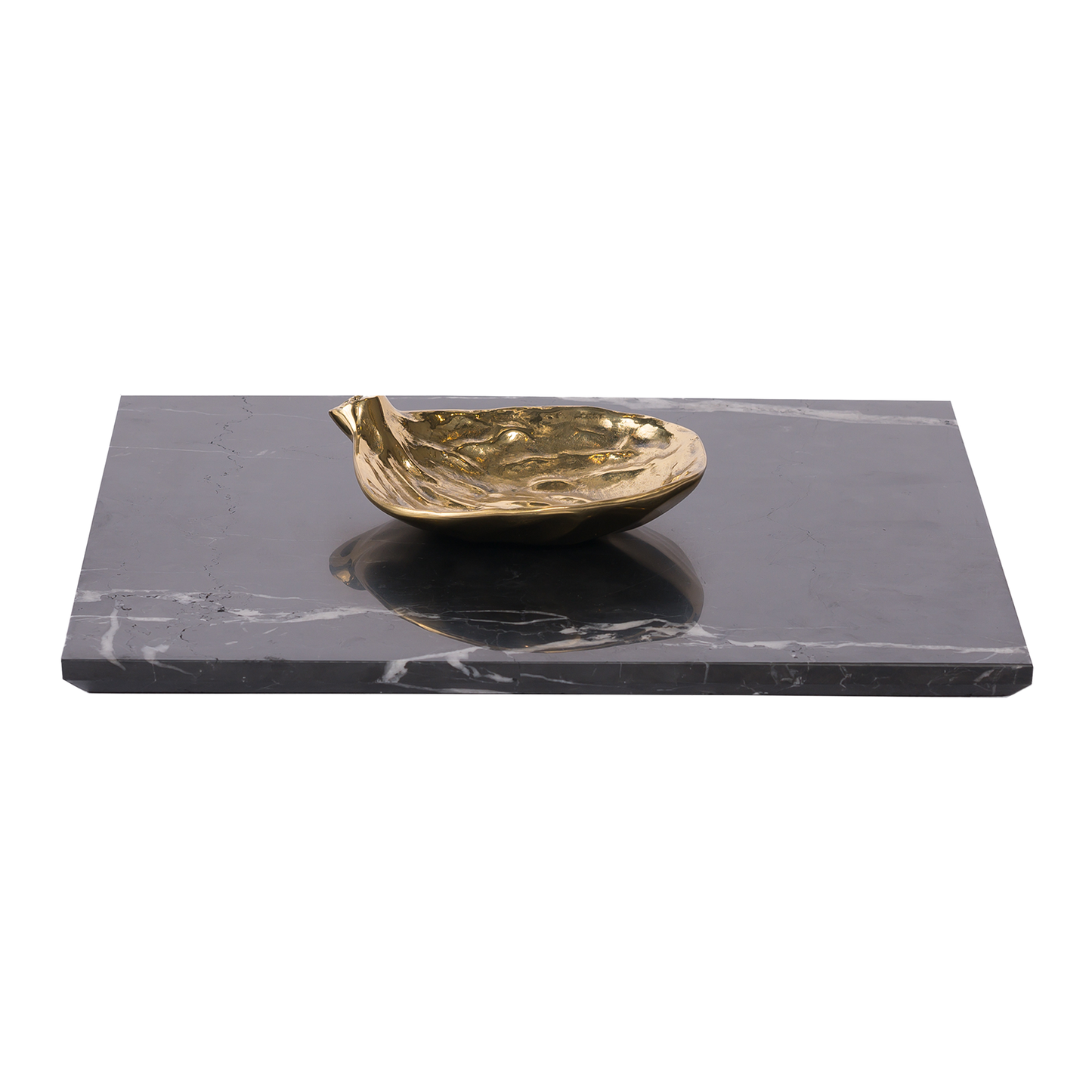 Copper Shell Marbel Tray