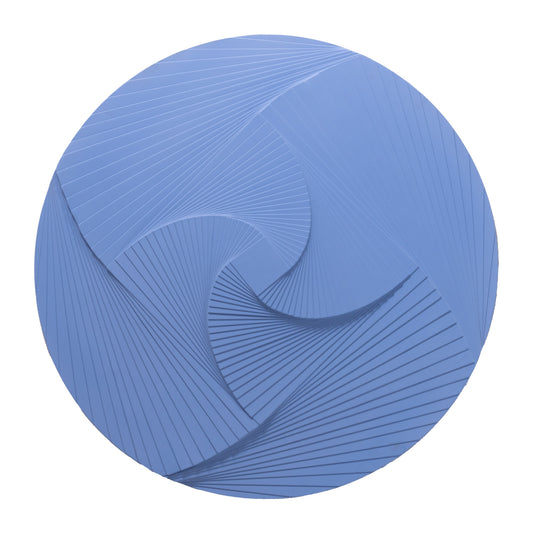 لوحة جدارية بعنوان "قصص دوامة"