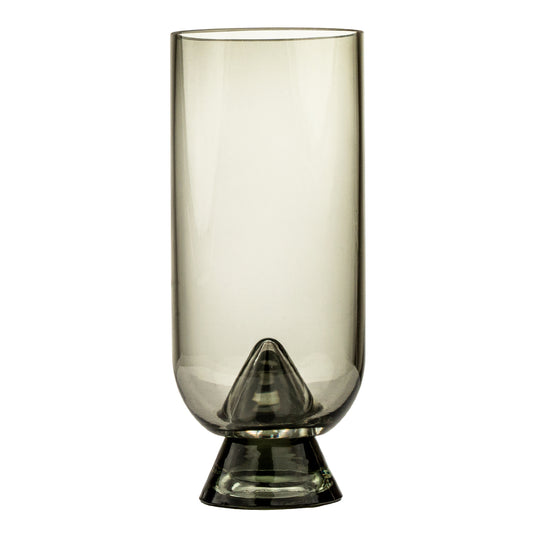 Clear Column Vase Large